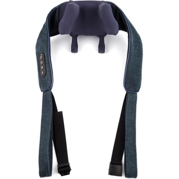 Medivon Масажор за врат Medivon Hyperion, Шиацу, 2 скорости, Инфрачервено загряване, Подпомага кръвообращението и регенерацията, Тъмносин (Hyperion)