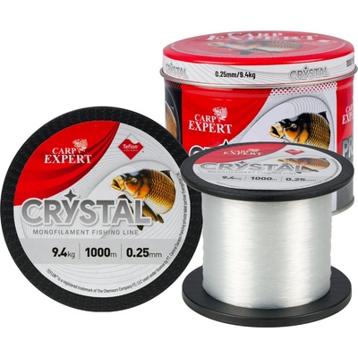 Carp expert crystal 1000 m 0,25 mm 9,4 kg
