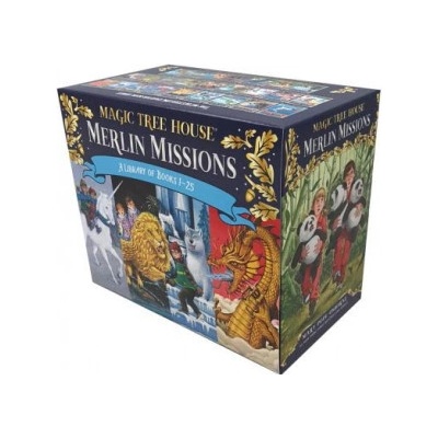 Magic Tree House Merlin Missions #1-25 Boxed Set Osborne Mary Pope Pevná vazba