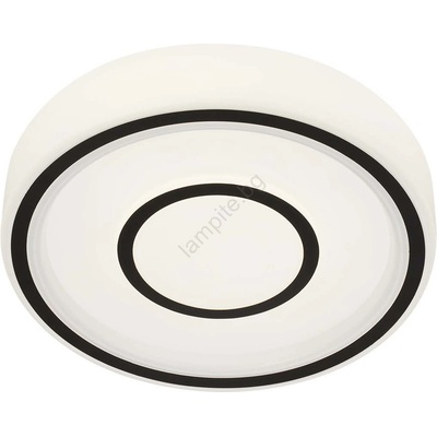 Briloner - LED Плафониера SIRKEL LED/12W/230V черен (BL1354)