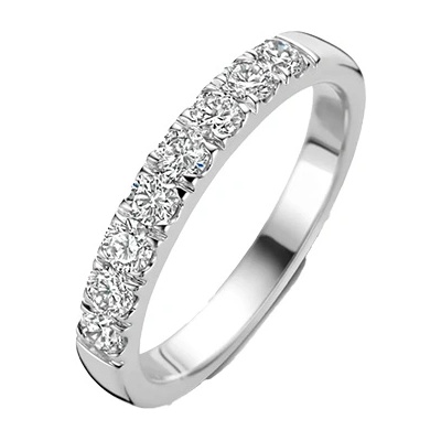 Blush Пръстен от бяло злато с диаманти Blush LG1015W (LG1015W)