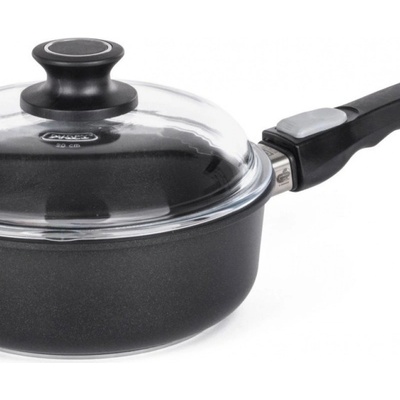 G21 hlboká panvica Prime s pokrievkou a odnímateľnou rukoväťou 20 cm