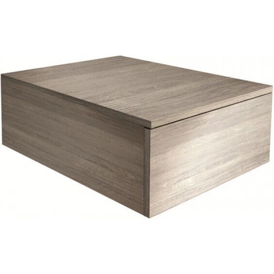 InterCeramic Колона за баня ICP 3046-3 - Плот с чекмедже 46x20x30 см, водоустойчива дървена композитна плоскост KS6140-4 (ICP 3046-3)
