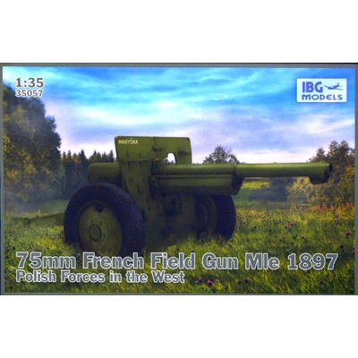 IBG Models 75mm French Field Gun Mle 1897Polish Forces in the West 1:35