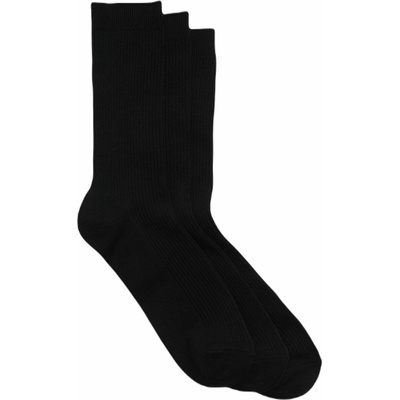 GAP V-BASIC CREW 3PK čierna UNI