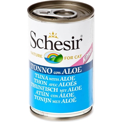 Schesir Kitten Tuniak s aloe vera v želé 140 g