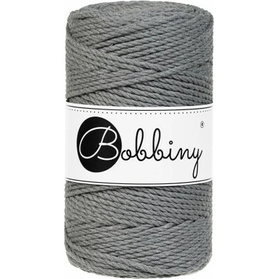 Bobbiny 3PLY Macrame Regular 3 mm kamenná šedá (Stone Grey)
