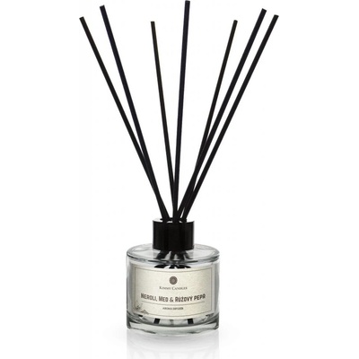 Kimmy Candles Aroma difuzér Neroli, Med & Růžový pepř 100 ml