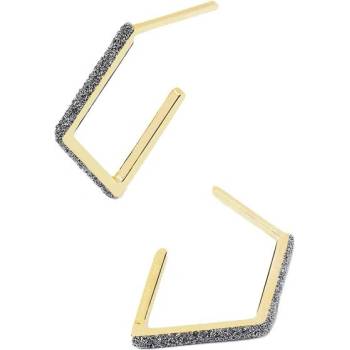 Image 1 of Rebecca Сребърни дамски обеци с диамантен прах Rebecca SJLOAO42 (SJLOAO42)