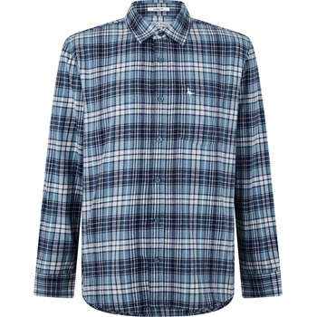 Image 1 of Jack Wills Men's Long-Sleeve Patterned Shirt - Navy