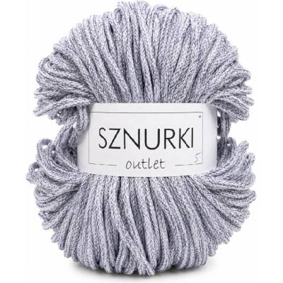 Bobbiny Sznurki outlet - 5mm Sznurki - 5mm: Navy melange