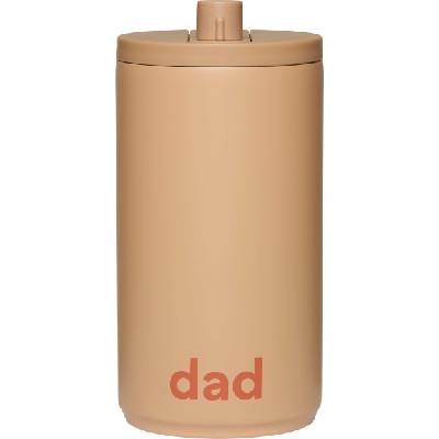 Design Letters Чаша за пътуване Design Letters Dad 350 мл бежова (30101019BEIGEDAD)