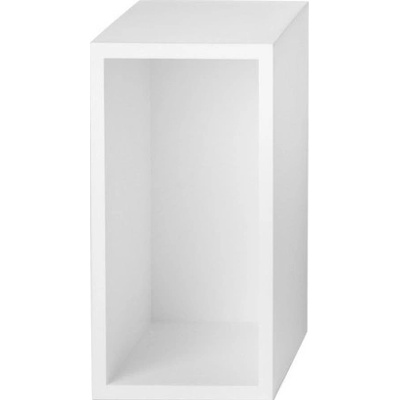 Muuto Policový diel Stacked w. back small, white