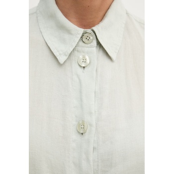 Benetton риза дамска от лен (5BML5QB75)