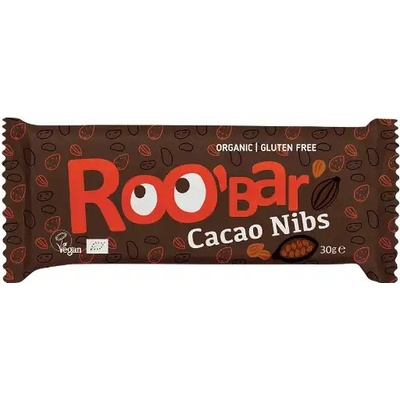 Roo´bar bio tyčinka s kakaovými boby 30 g