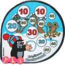 Krtečkův terč na suchý zip 30cm + 3ks míčků