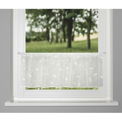 Home Wohnideen vitrážková záclona 23262 SHARY 0105 bila 45x145 cm (v x s)