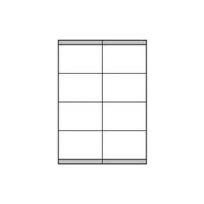 Etikety laser 105x72mm Agipa A4 100 hárkov AG119066
