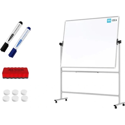 ALLboards Mobilní tabule 150 x 120 cm – řada FLEX, DMB1512