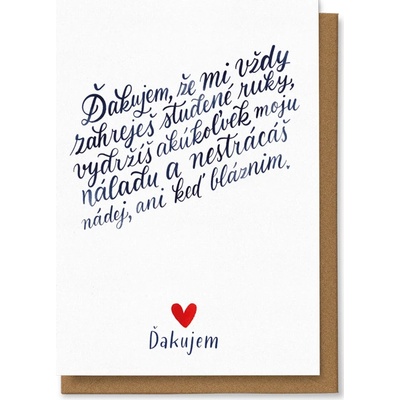 Chaukiss Ďakujem, že mi vždy zahreješ studené ruky, vydržíš akúkol'vek moju náladu a nestrácáš nádej, ani keď bláznim.