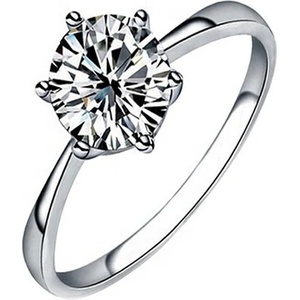 Silenti Jewelry Сребърен пръстен "Изящество" - 10 - 62 мм (19.7мм диам. )