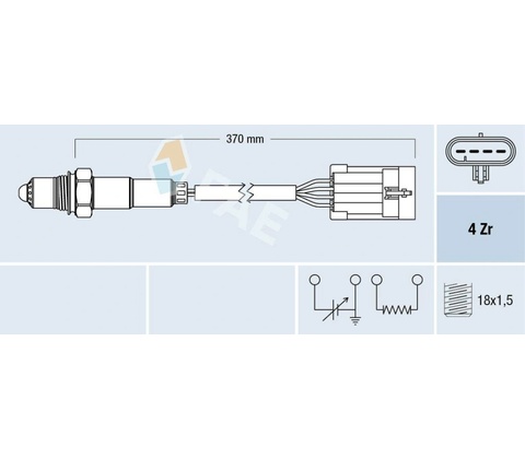 Lambda sonda FAE 77309