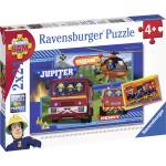 Ravensburger Детски пъзел Ravensburger от 2 x 24 части - Пожарникарят Сам (7826) - ozone