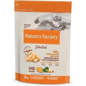 Nature´s variety Nature s Variety Cat Selected Sterilized No Grain Chicken 0, 3 кг