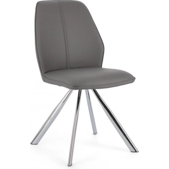 Bizzotto МАКСУЕЛ СТОЛ СИВ pu КОЖА (0730089)