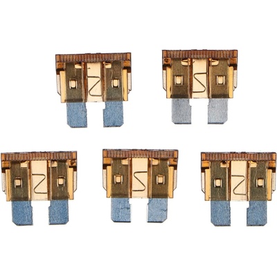 Sada nožových automobilových pojistek MECHANIC FUSE SET 7,5A, 100ks SIXTOL