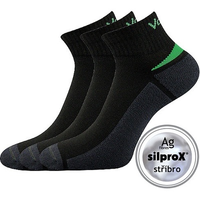 Voxx ponožky Aston silproX 3 pár černá