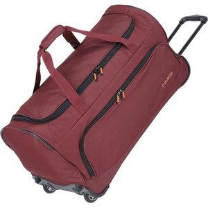 Travelite Basics Fresh Wheeled Duffle Bordeaux