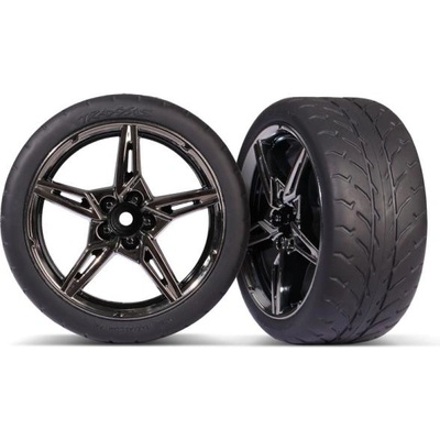 Traxxas колело 1.9", черно хромиран диск, гума Response (2) (заден)