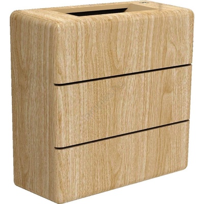 Immax 08522L - LUXLINE LED външна стенна лампа LED/6W/230V 3000K IP54 дъб (IM1471)