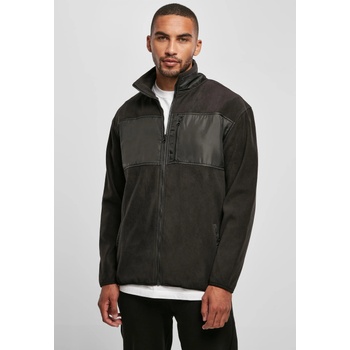 Urban Classics Мъжко поларено яке в черен цвят Urban CLassics Fleece JacketUB-TB5533-00007 - Черен, размер L