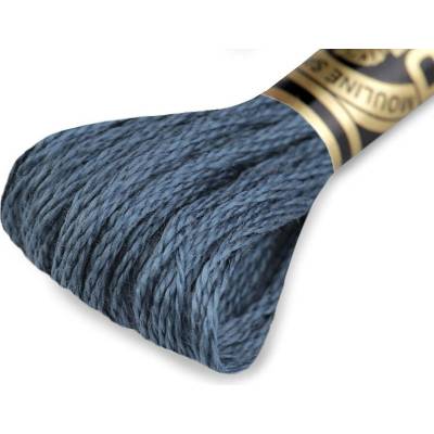Vyšívací příze DMC Mouliné Spécial Cotton Varianta: 930 modrá legie, Balení: 1 ks 27729/15784/176052