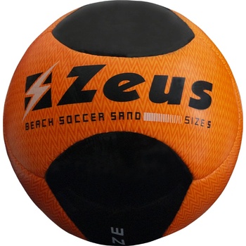 Image 1 of ZEUS Футболна топка Zeus Soccer Football Neon Orange Black