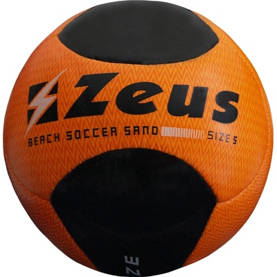 ZEUS Футболна топка Zeus Soccer Football Neon Orange Black