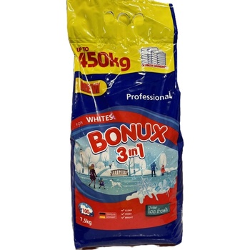 Bonux prášok White POLAR ICE FRESH 100 PD 7,5 kg