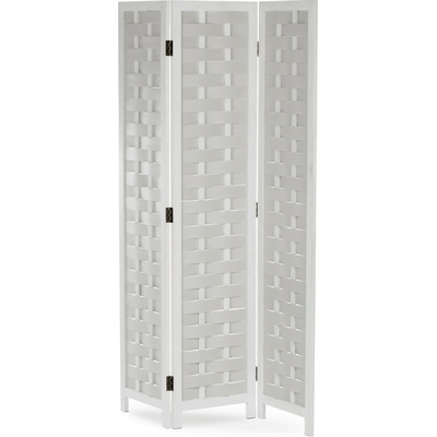 Autronic Paraván dřevěný EF-L186 WT bílý