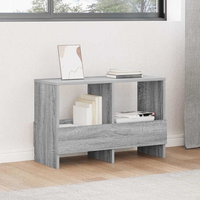 vidaXL Етажерка за списания Сив Сонома 68, 5 x 30 x 45 см (890989)