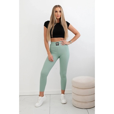 Kesi Dámske legíny Ginger 9440 Zelená svetlo