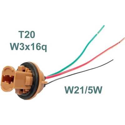 Patice autožárovky T20 W21/5W 7443