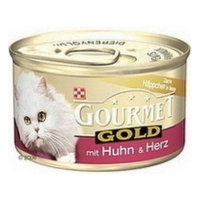 Gourmet Gold kočka pašt. jemná krůta 85 g
