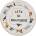 Bloomingville Mini Бял килим Животни, ø 130 cm - Bloomingville Mini (82044559)