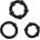 Scala Stay Hard Three Rings Black