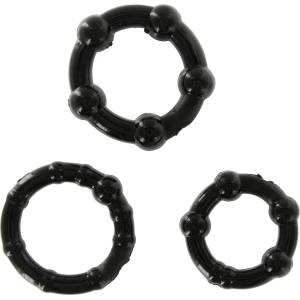Scala Stay Hard Three Rings Black