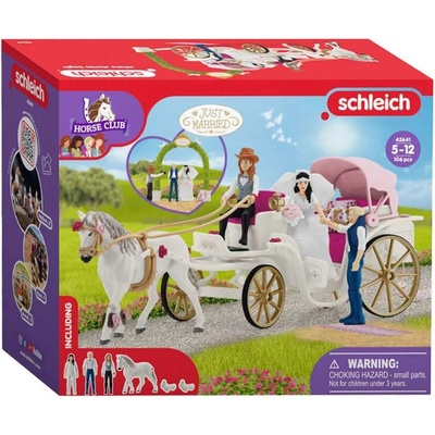 Schleich Svatební kočár Horse Club, autíčko