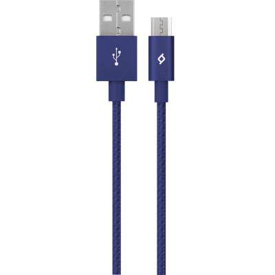 Ttec Кабел AlumiCable Micro USB Charge/Data Cable, Син, 117277