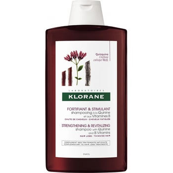 Klorane Shampooing À La Quinine & Edelweiss BIO šampón s chinínom a bio plesnivcom alpským 400 ml